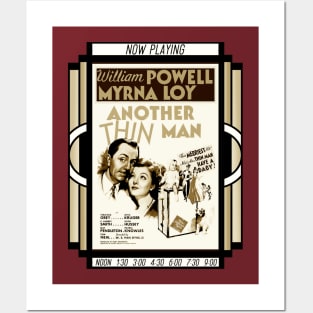 Another Thin Man (Sepia/Frame) Posters and Art